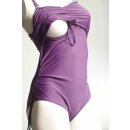 Badekleid purple XXL