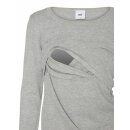 MLALEXANDRA knit top light grey Pullover